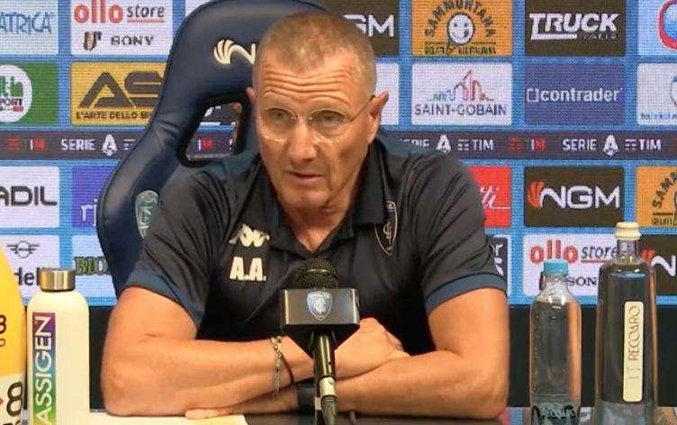 Empoli, Andreazzoli: "Inter, non partiamo battuti. Pinamonti vorrà mettersi in evidenza"