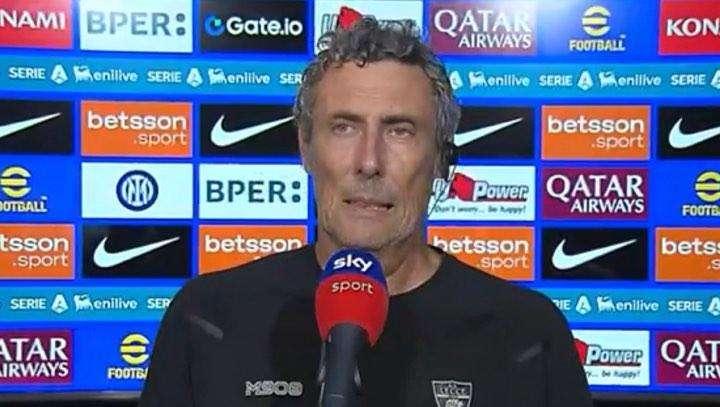 Lecce, Gotti a Sky: "Dobbiamo trovare equilibri virtuosi, ma abbiamo fatto la partita prevista"