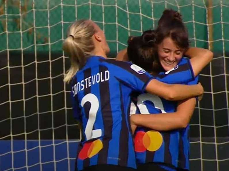 Coppa Italia Femminile, l'Inter dilaga poi la Samp sfiora la rimonta: finisce 3-2 a Bogliasco