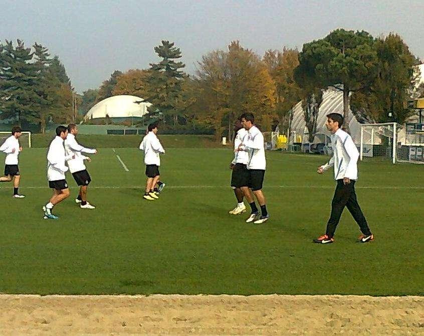 VIDEO - Allenamento in vista del Lille
