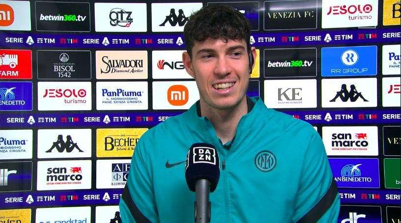 Bastoni a DAZN: "Nel nuovo ruolo mi son trovato bene. Posso migliorare"