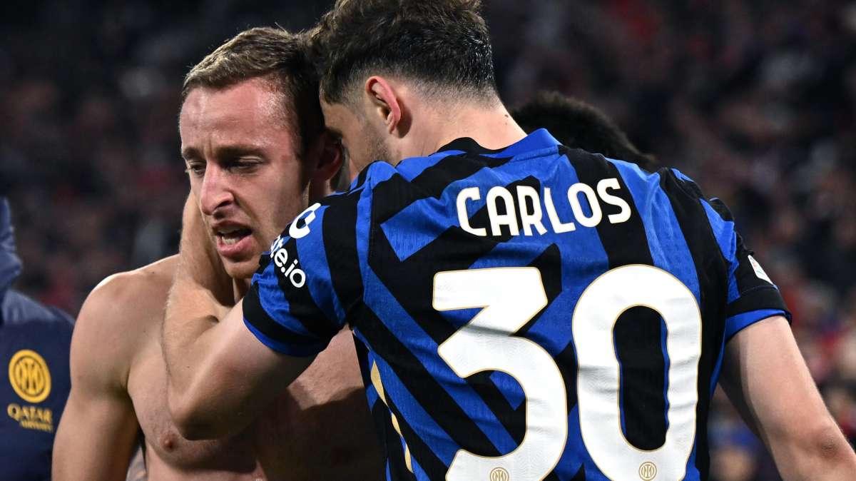CdS - Oggi si torna ad Appiano: il punto sugli infortunati. Carlos Augusto e Frattesi con la Roma