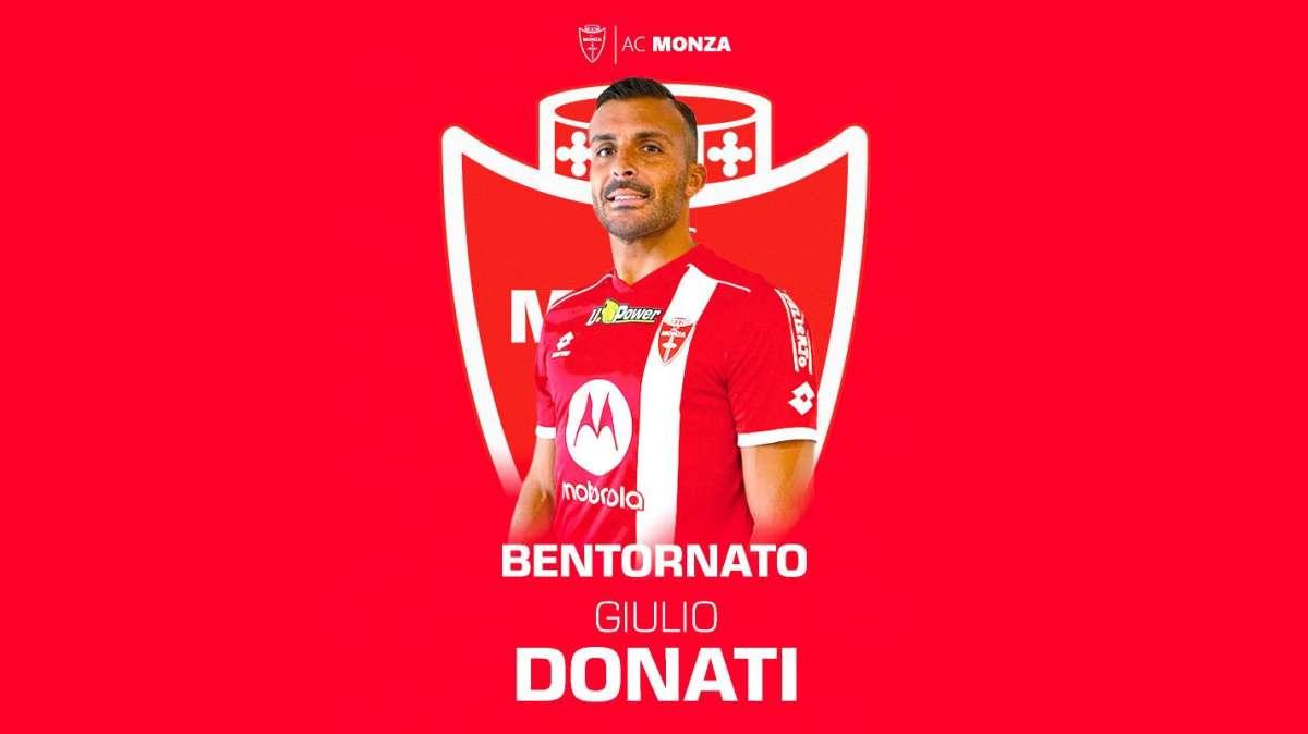 UFFICIALE - Donati torna al Monza: l'ex Inter ha firmato fino al giugno 2024