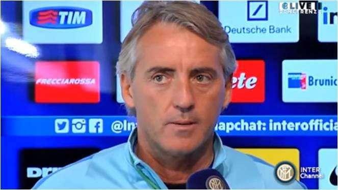 Mancini a IC: "Con 70 punti di solito si va in UCL"