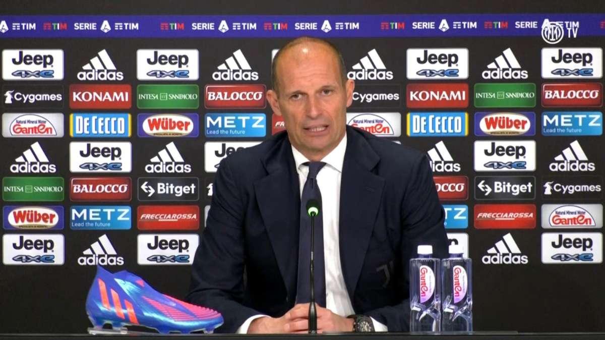 Juventus, Allegri in conferenza: "Una delle nostre migliori partite, ma quando si perde bisogna stare zitti"