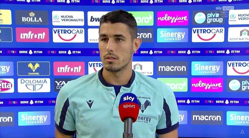 Verona, Faraoni a Sky: "Inter grande squadra, noi con cattiveria e fame"