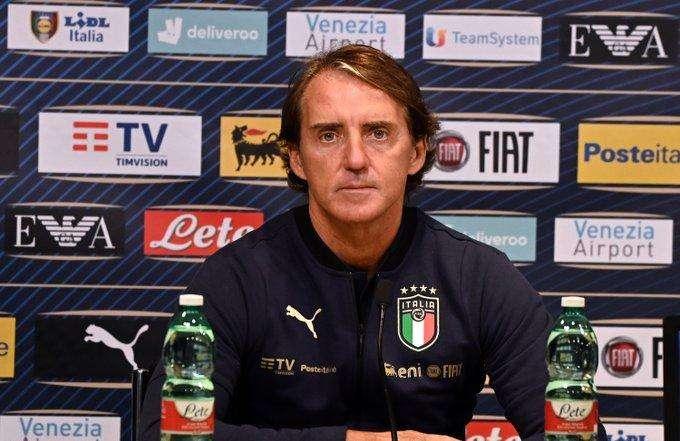 Mancini: "Per i convocati dell'Inter siamo in attesa, mi sembra siano liberi. Mi spiacerebbe non averli qui"