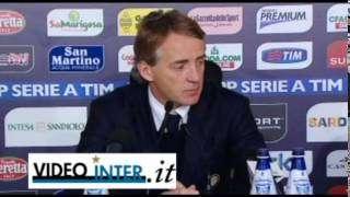 VIDEO - Mancini: "Vidic-Kovacic, chi è fuori è sempre chiacchierato. Terza in fila? Anche un mese fa..."