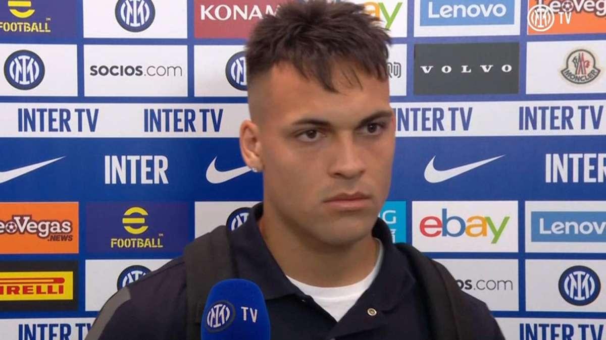 Lautaro a ITV: "Partita importante per la classifica, siamo indietro e dobbiamo correre"