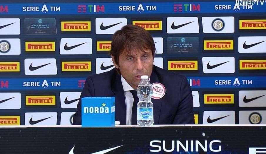 Conte in conferenza: "Primo tempo peggiore della mia gestione. Esposito non è la panacea di tutti i mali"