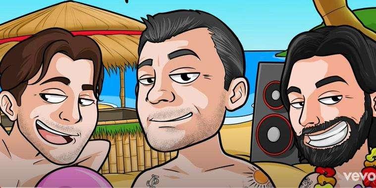 VIDEO - Vieri, Ventola e Adani si danno alla musica con "Una vita da bomber"