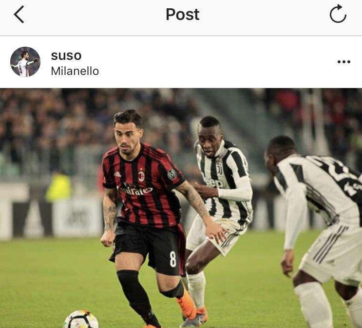 Suso: “Non si molla, il derby vale tutto”