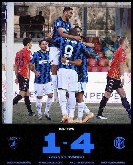 Festival Inter al Vigorito: i nerazzurri dominano in lungo e in largo, il Benevento è spazzato via. Finisce 5-2