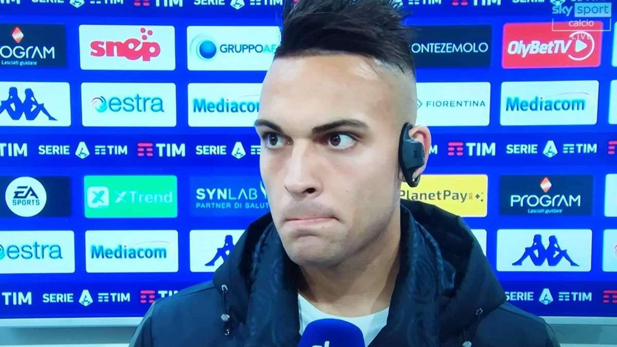 Lautaro a Sky: "Nella riunione ci siamo detti le cose in faccia. Bisogna recuperare i punti persi"