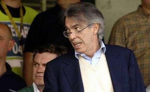 Moratti: "Bene l'Inter e Coutinho. Balotelli-Maicon? Non so nulla"