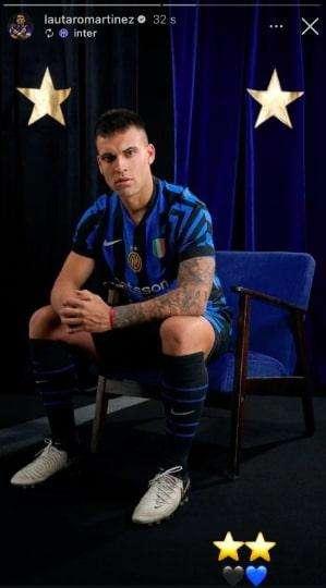 Lautaro, testa all'Inter anche a distanza: il Toro posa con la nuova maglia e... le due stelle 