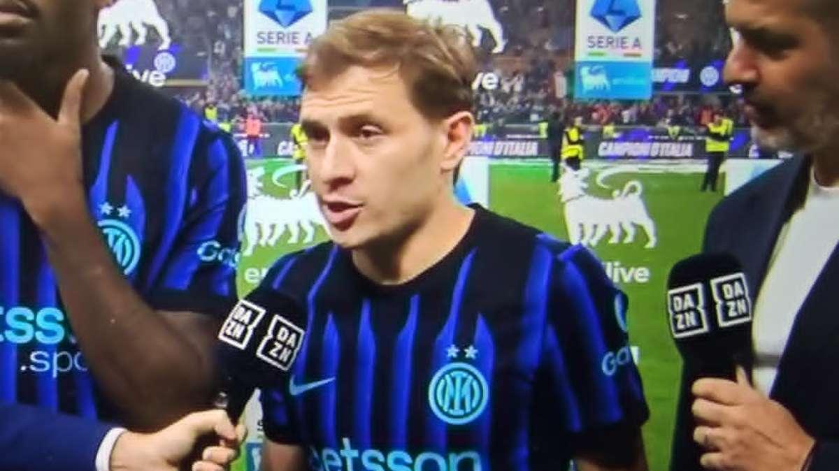 Barella a DAZN al 90esimo: "Era il nostro obiettivo, sono orgoglioso dei ragazzi"
