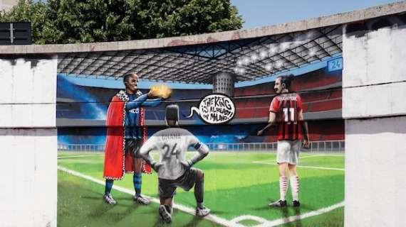 VIDEO - Il backstage del murale di Onana a Milano