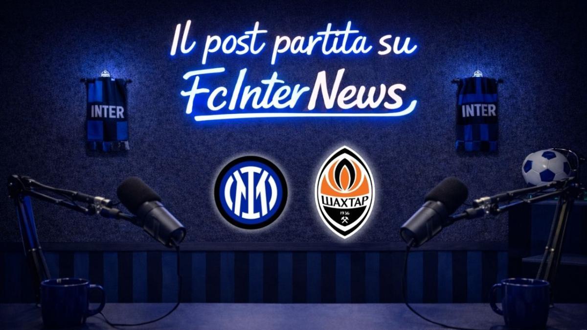 LIVE - In DIRETTA con il POST PARTITA di INTER-SHAKHTAR. COLLEGAMENTO LIVE da SAN SIRO