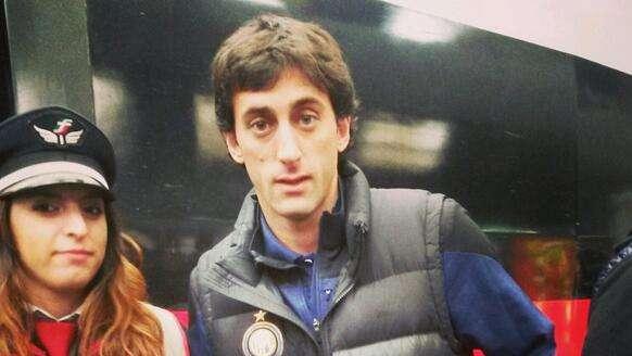 FOTO - Ecco Diego Milito in partenza con la squadra