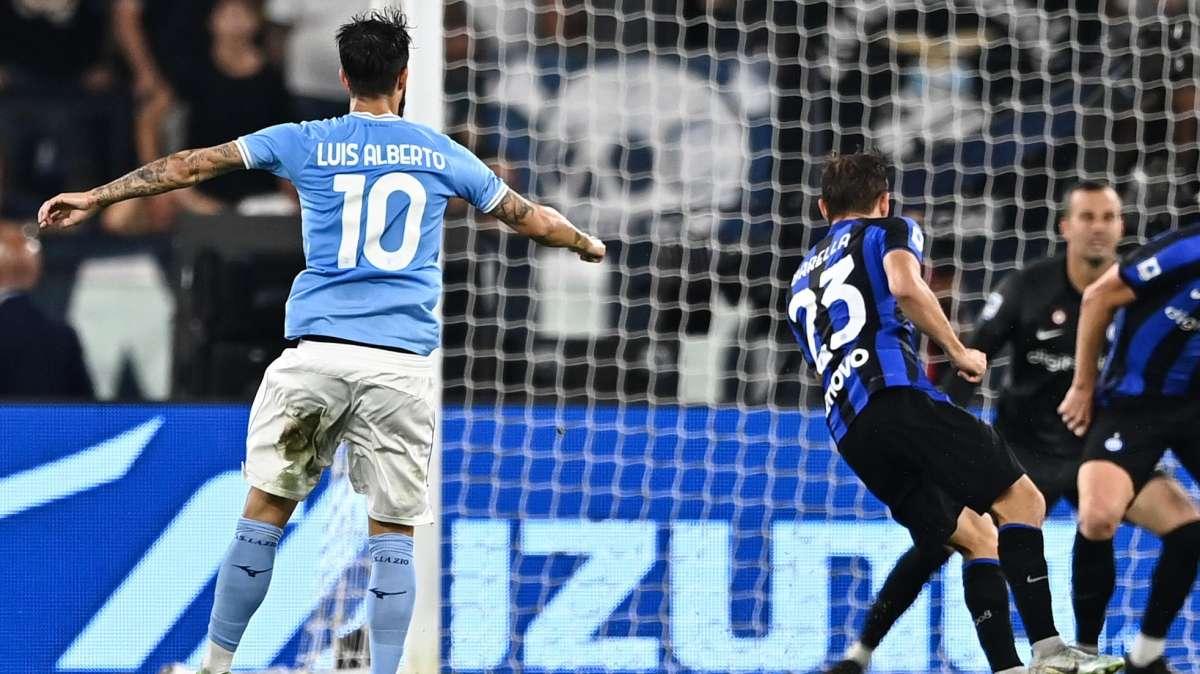 Lazio, il gol di Luis Alberto contro l'Inter eletto il più bello del 2022 biancoceleste