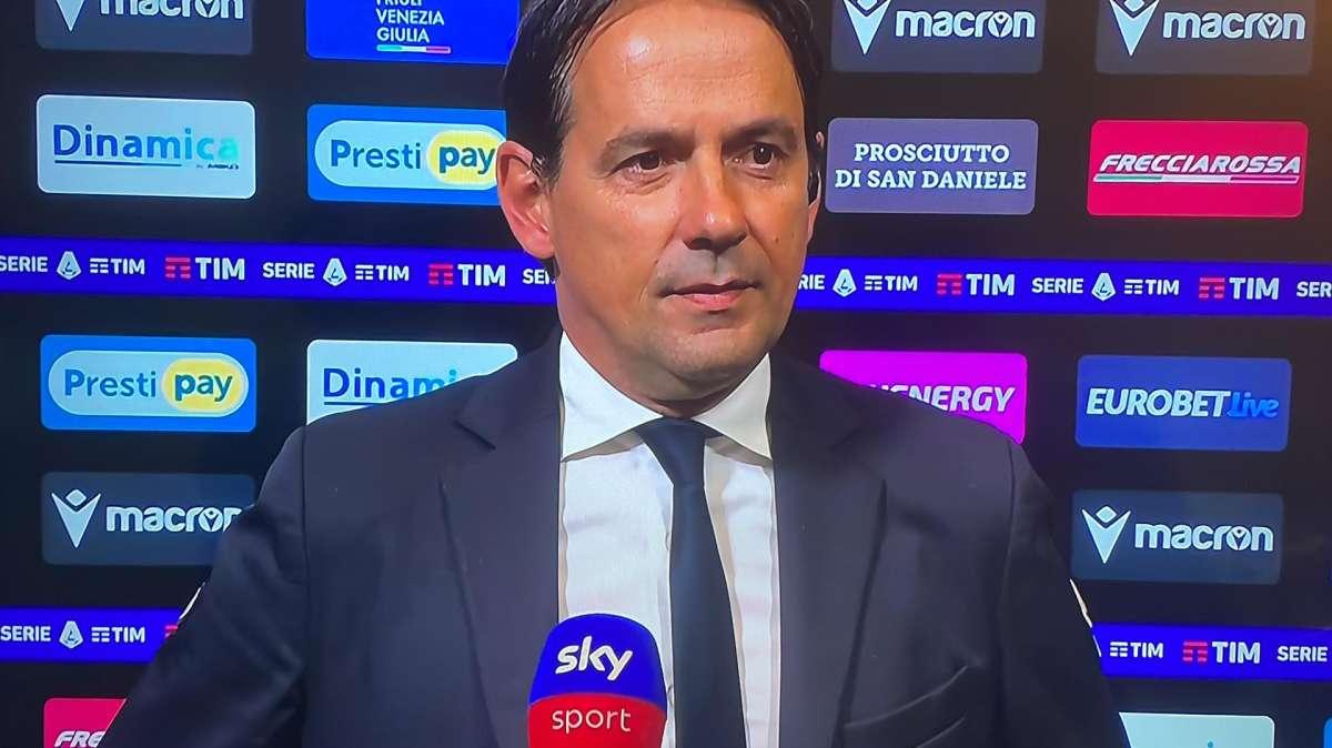 Inzaghi: "Grande gara, questi ragazzi mi emozionano sempre. Stasera sembrava di essere a San Siro"