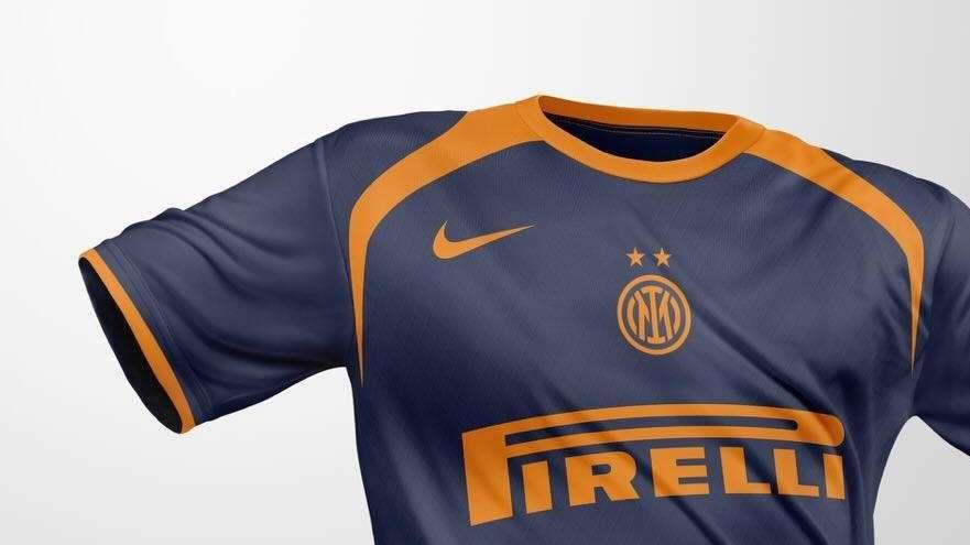 FootyHeadlines - Blu e arancio con un richiamo ad un modello leggendario: ecco la terza maglia Inter 2025-2026