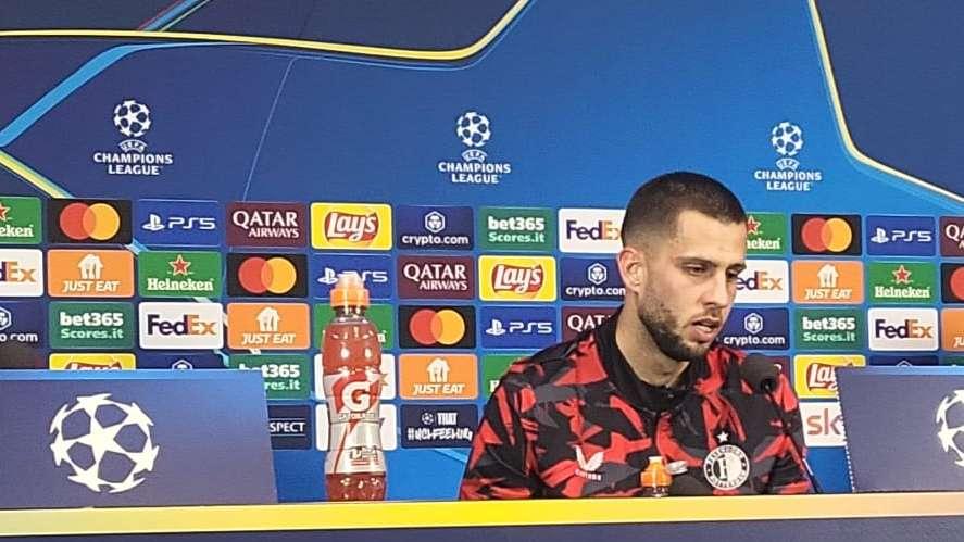 Feyenoord, Hancko in conferenza: "Ci abbiamo provato, servirà come lezione. Il rigore? Difficile valutare per me"