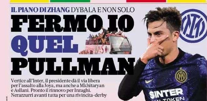 Prima GdS - Il piano di Zhang: via libera per Dybala, ma anche per Mkhitaryan e Asllani