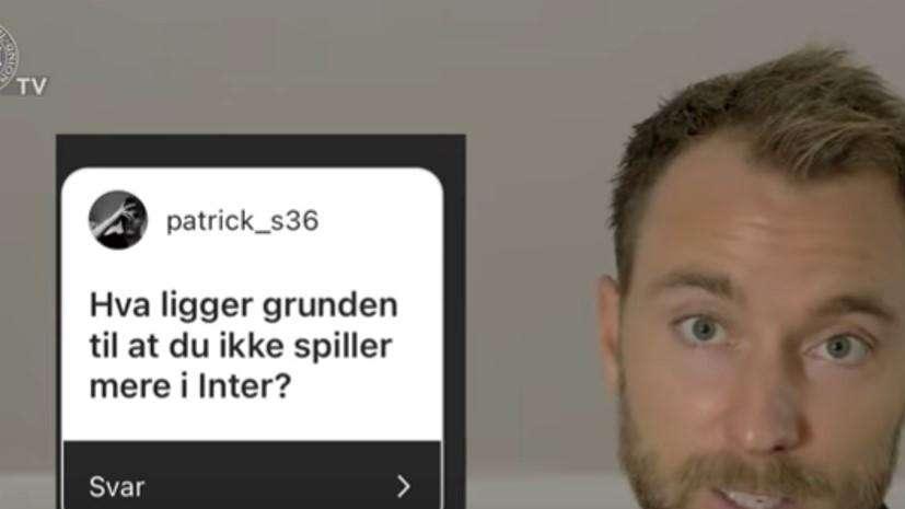Eriksen ai tifosi danesi: "Perché non gioco? Chiedete a Conte. In Italia tutti hanno un'opinione, io non me ne curo"