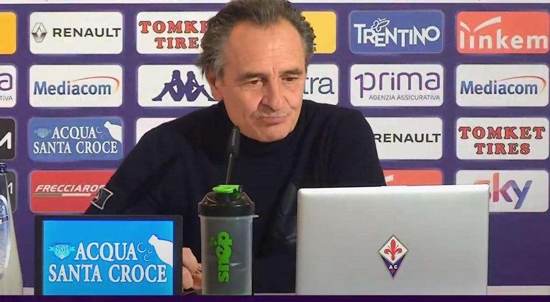 Fiorentina, Prandelli: "L'Inter è una corazzata. Acciacco per Ribery: lo valuteremo domattina"