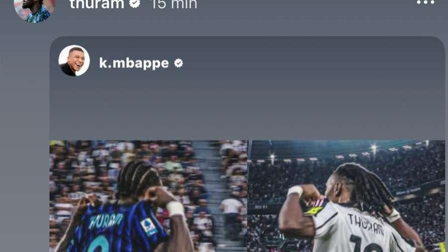 Mbappé non si cura delle polemiche ed elogia i fratelli Thuram: "Sono davvero forti"