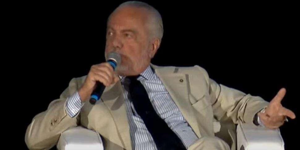 De Laurentiis a Marotta: "L'Inter da qui a un anno? Viene venduta!"