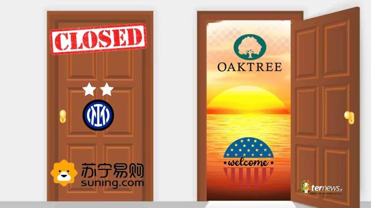 RIVIVI LA DIRETTA! UFFICIALE - L'INTER PASSA NELLE MANI DI OAKTREE: IL COMUNICATO. ADDIO ZHANG