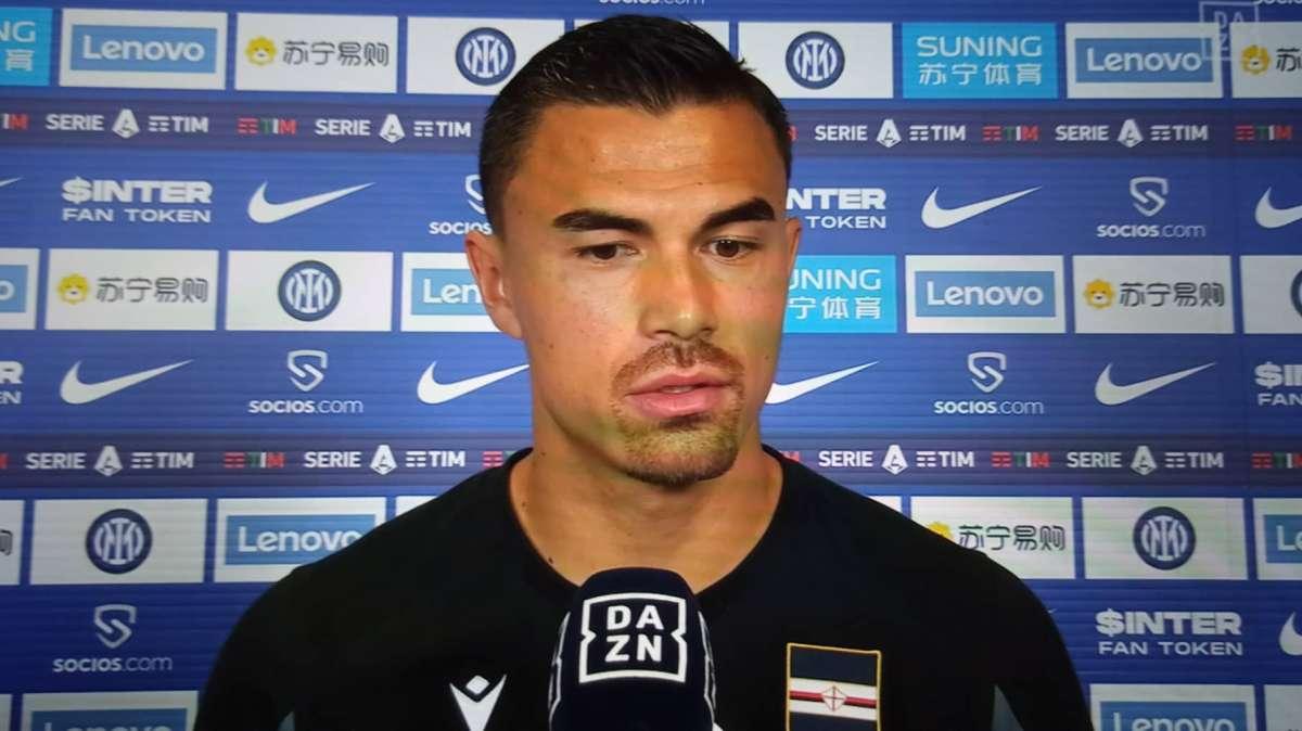 Samp, Audero a DAZN: "Siamo venuti qui per fare una partita seria, ma conosciamo la forza dell'Inter"