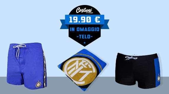 Acquista un costume dell’Inter sul nostro store: telo mare in regalo