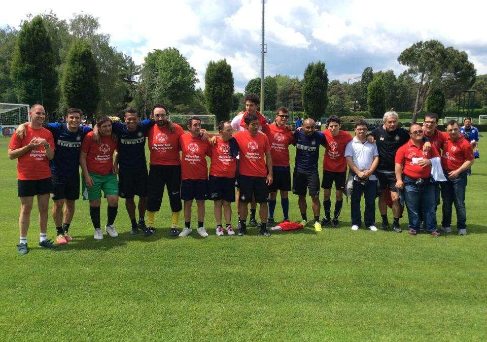 FOTO - Inter e Special Olympics insieme in campo