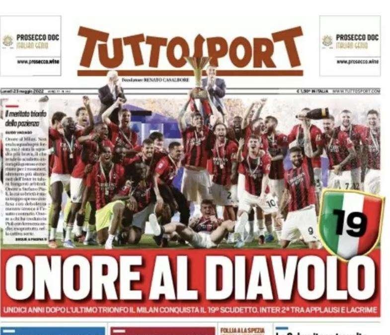 Prima TS - Onore al diavolo, Inter seconda tra applausi e lacrime