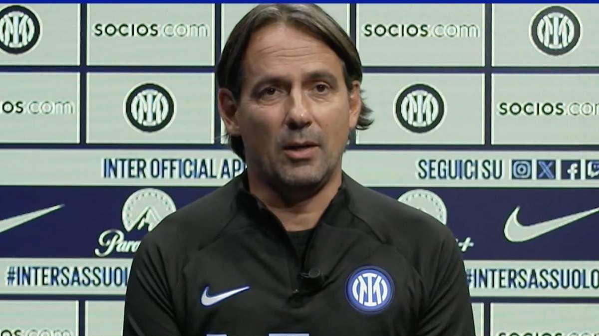 Inzaghi: "Turnover con il Sassuolo? Rosa competitiva, farò le mie scelte. Domani servirà determinazione"