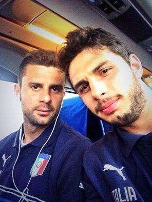 FOTO - Ranocchia e T. Motta, ritrovarsi in azzurro!