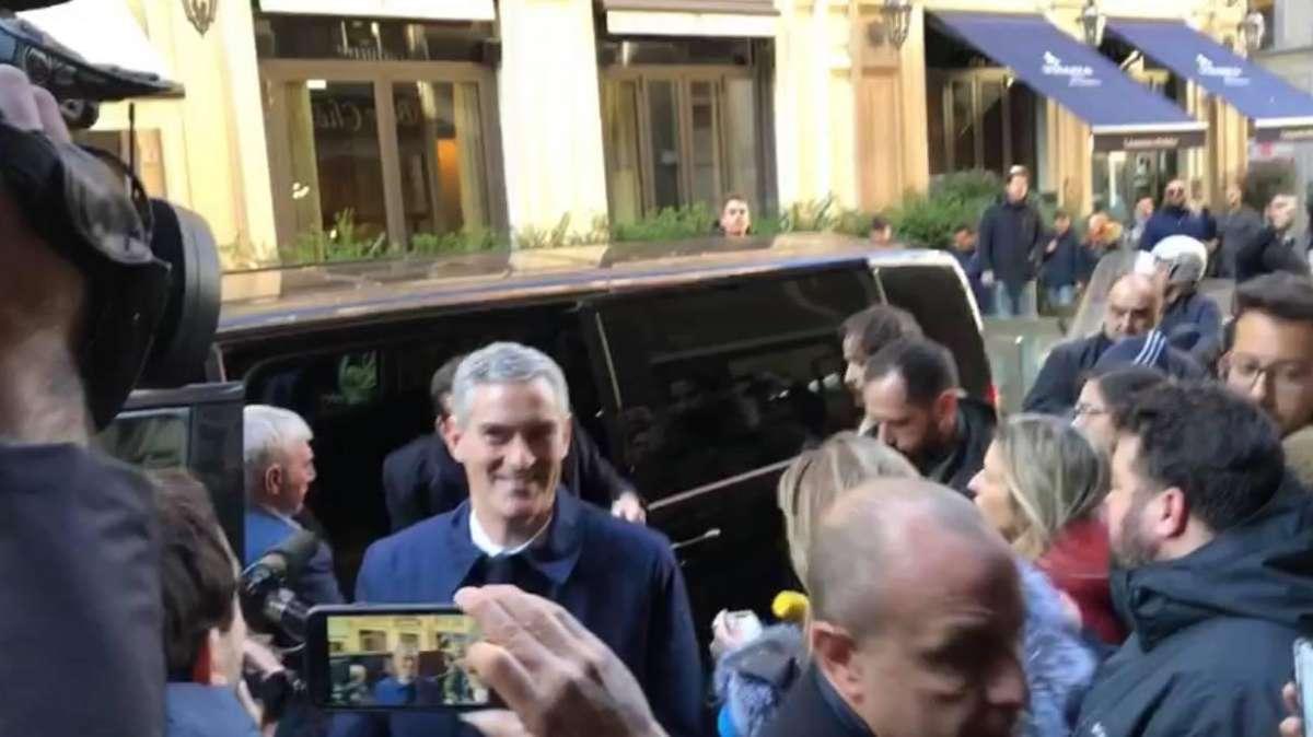FOTO - Pranzo Uefa, arrivati anche Antonello e Cardonner