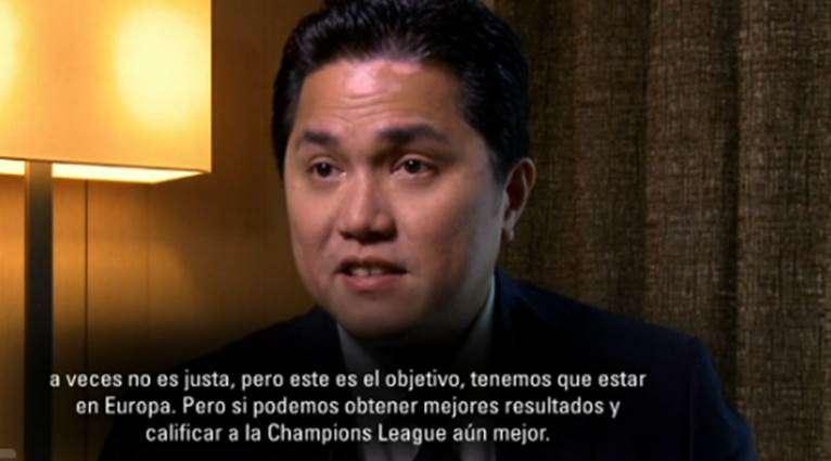 Thohir: "Obiettivo Europa, meglio se la Champions. Coi canterani possiamo..."
