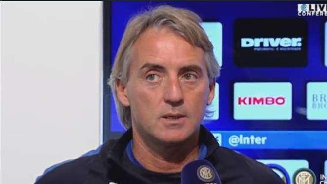 Mancini: "Io sono sereno e motivato, ho parlato con il club. Banega-Brozovic..."