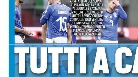 Prima pagina TS - Inter tra Haller e Sandro