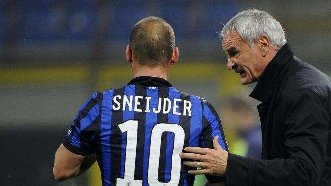 Ranieri chiede maggiore sacrificio. Anche a Sneijder