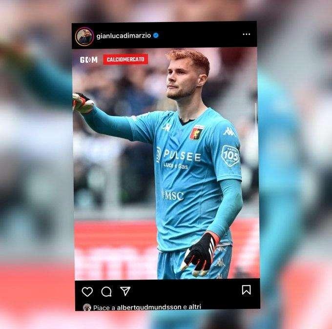 Josep Martinez all'Inter? Spunta il like di Gudmundsson sui social
