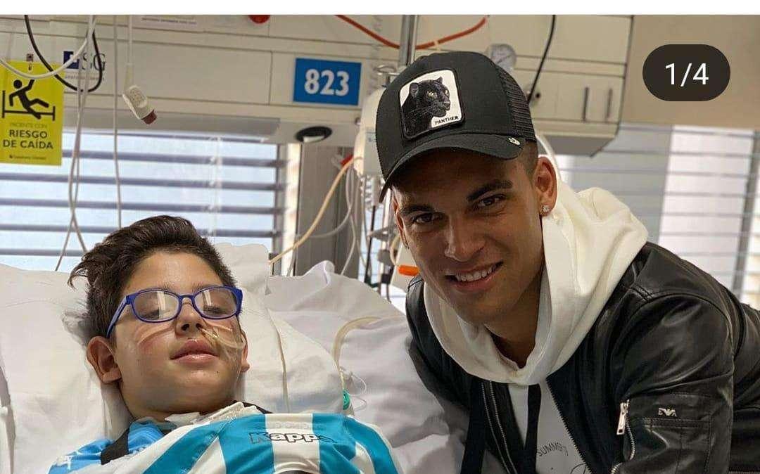 Lautaro Martinez, il messaggio per il piccolo Enzo: "Tutta la forza per te e i tuoi fratelli"