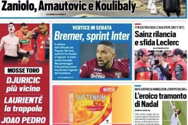 Prima TS - Bremer, sprint Inter: vertice in serata 