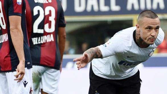 Bologna-Inter - Bentrovato, Radja Nainggolan. Politano scatta