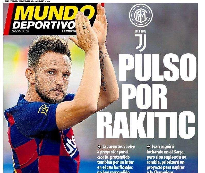 Mundo Deportivo - Pulso por Rakitic: il croato conteso da Inter e Juventus